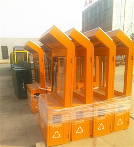 新款太陽(yáng)能廣告垃圾箱